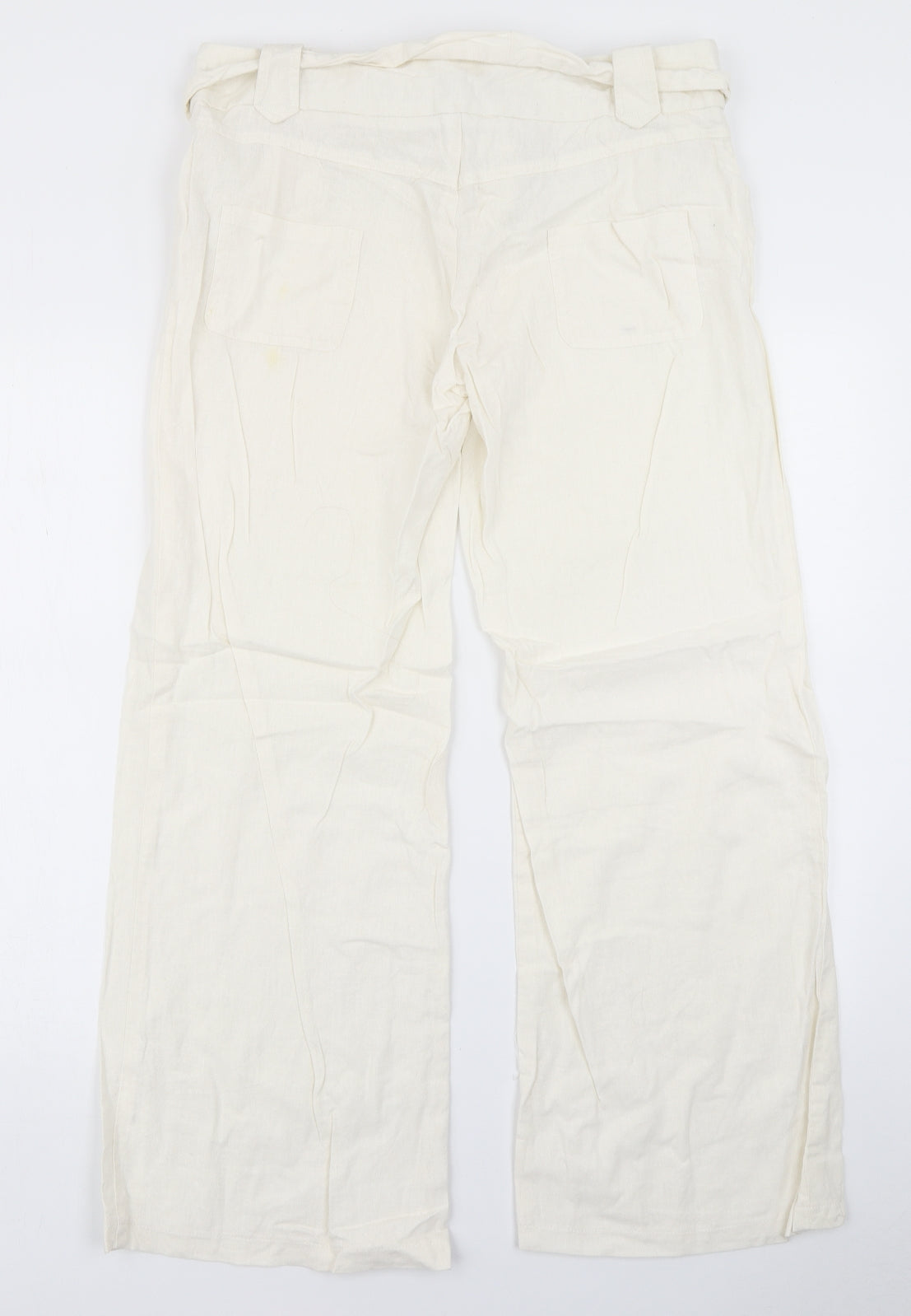 Terminal One Womens Ivory   Trousers  Size 16 L28 in