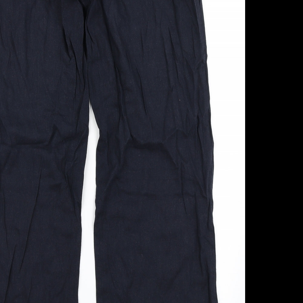 Wallis Womens Blue   Trousers  Size 12 L28 in