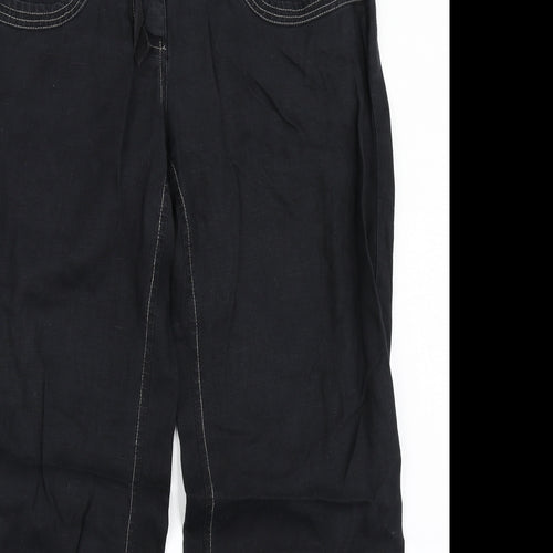River Island Womens Black   Trousers  Size 10 L27 in