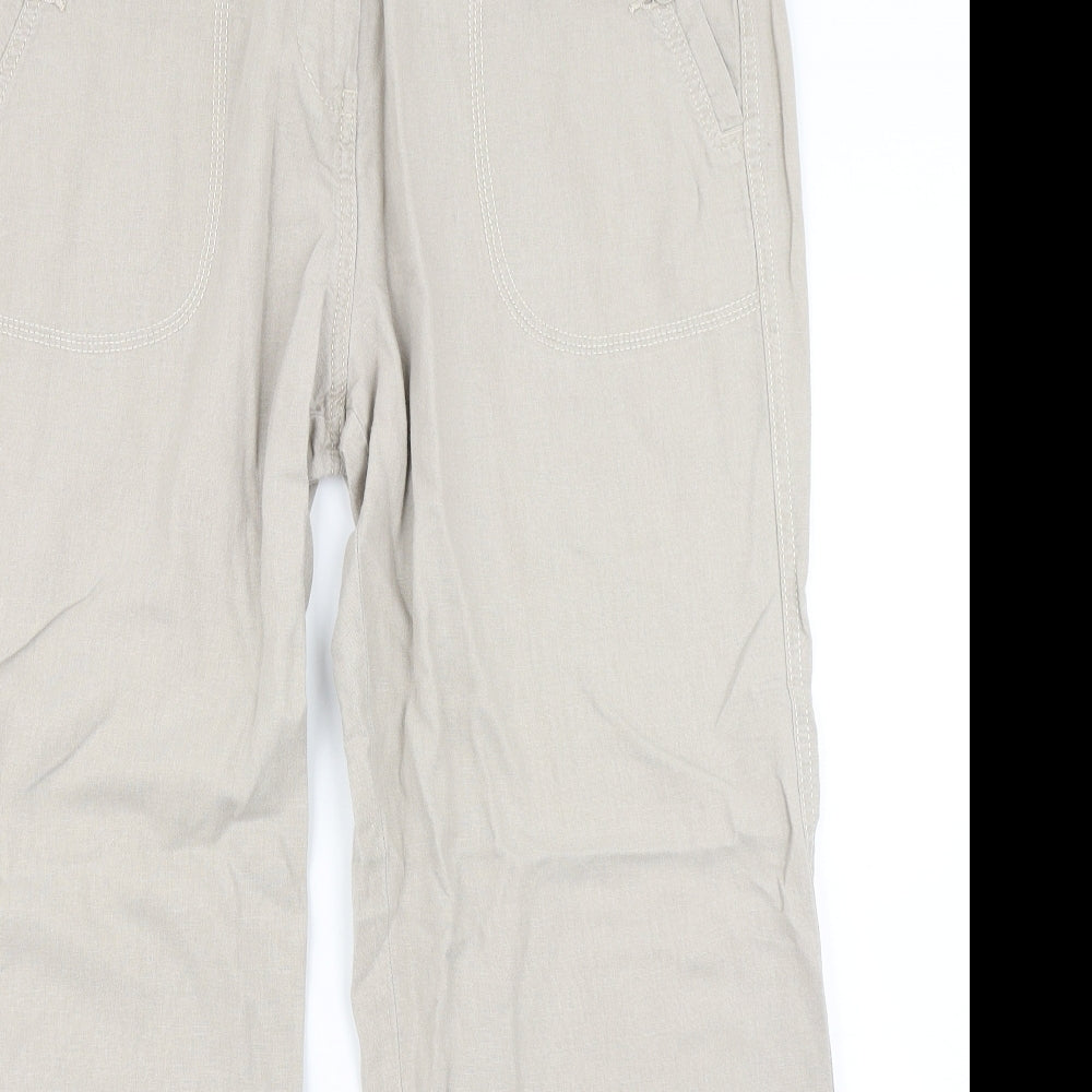 Marks & Spencer Womens Brown   Trousers  Size 16 L26 in