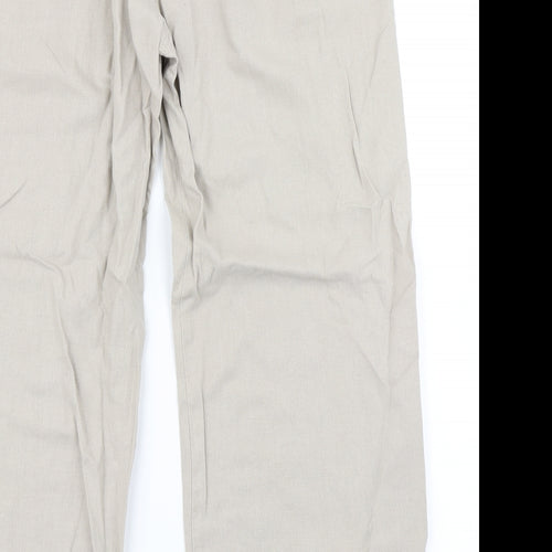 Marks & Spencer Womens Brown   Trousers  Size 16 L26 in