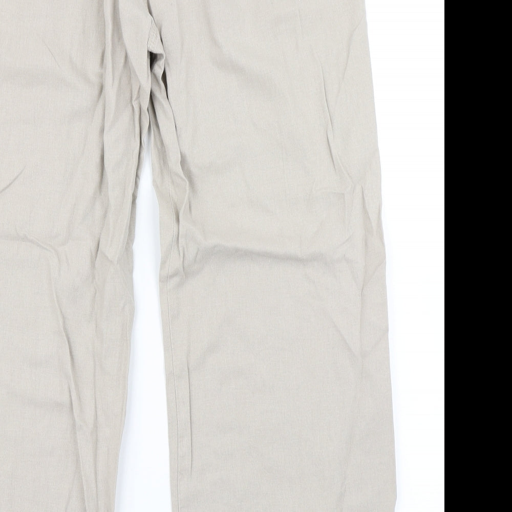 Marks & Spencer Womens Brown   Trousers  Size 16 L26 in