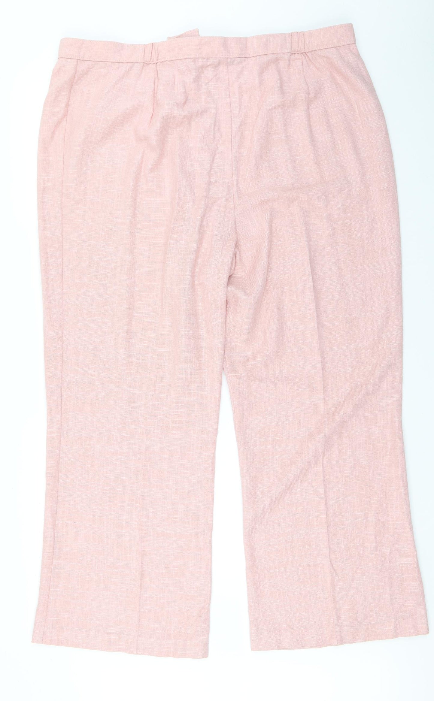 Marks & Spencer Womens Pink   Trousers  Size 40 in L28 in