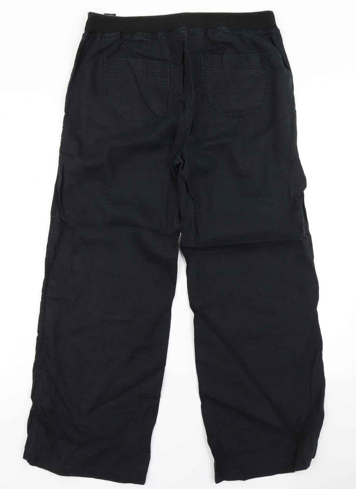 M&S Woman Womens Blue   Cargo Trousers Size 10 L27 in