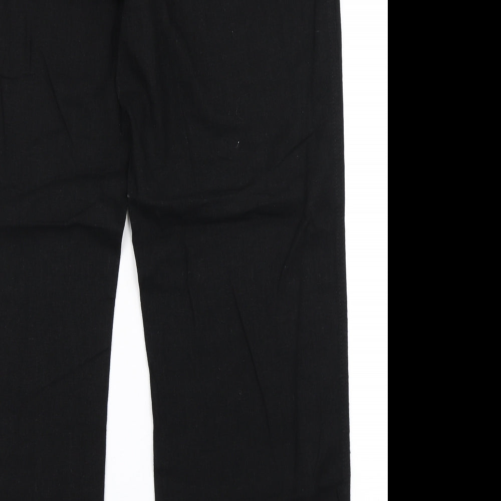 Tom Franks Womens Black   Trousers  Size 24 L29 in