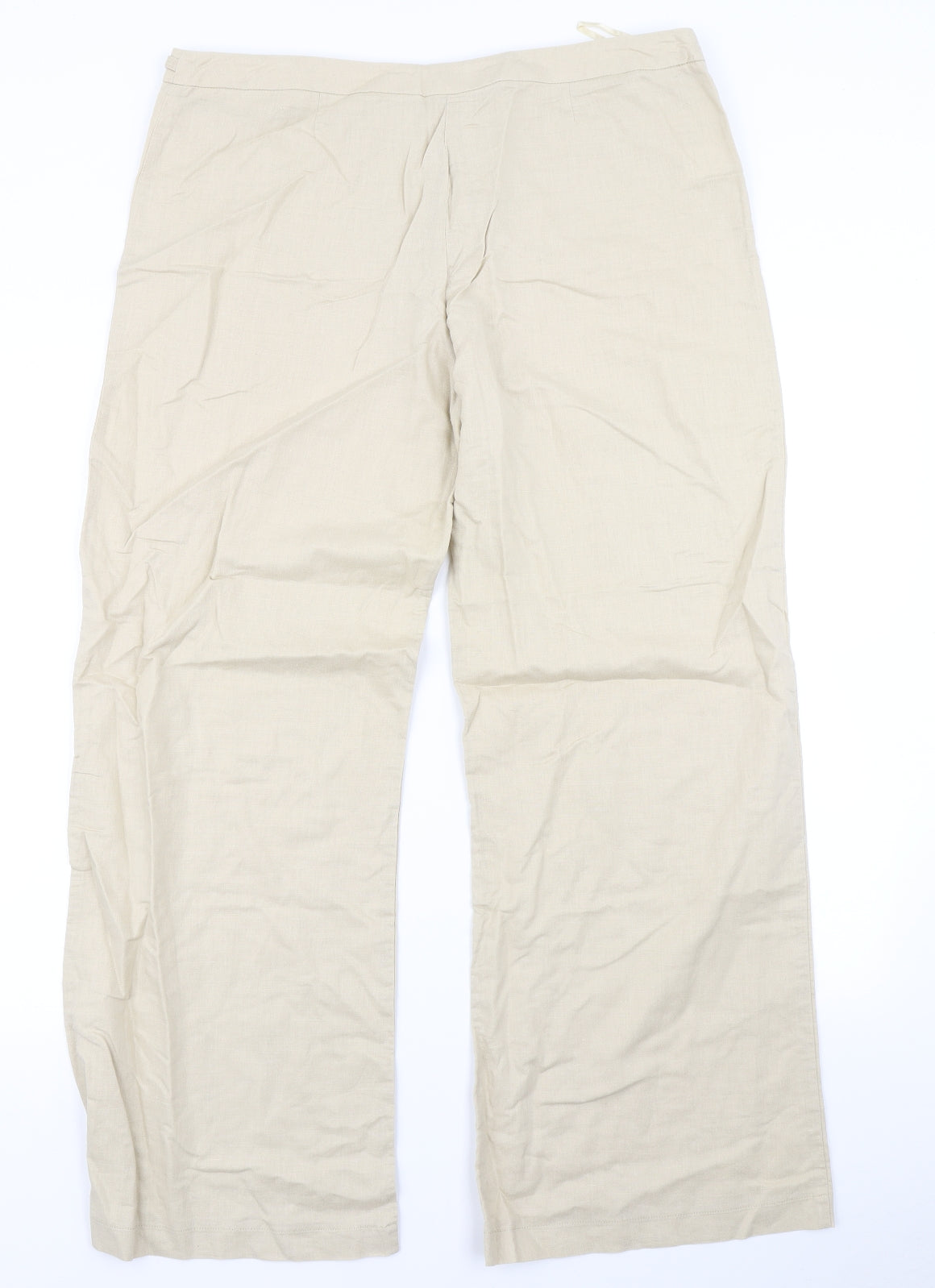 Florence + Fred Womens Beige   Trousers  Size 16 L29 in