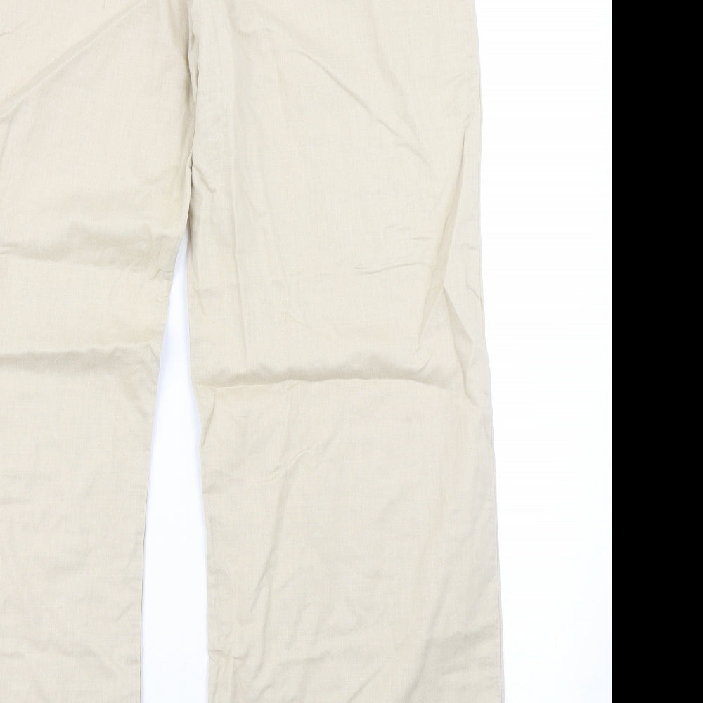 Florence + Fred Womens Beige   Trousers  Size 16 L29 in