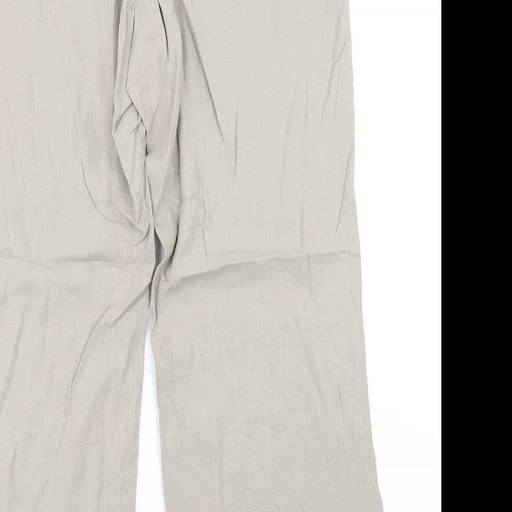 Papaya Womens Brown   Trousers  Size 14 L26 in