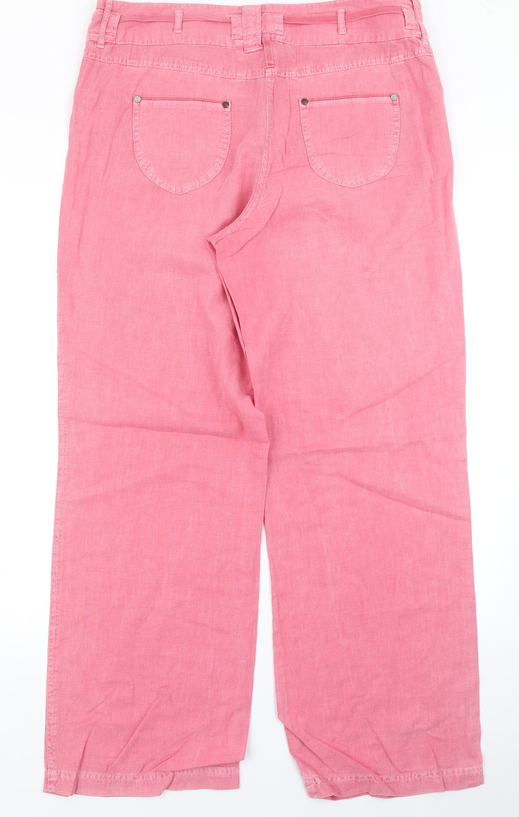 M&Co Womens Pink   Trousers  Size 14 L29 in
