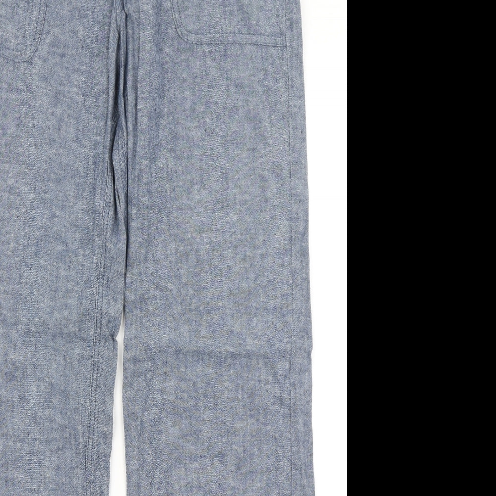 TU Womens Blue   Trousers  Size 12 L30 in