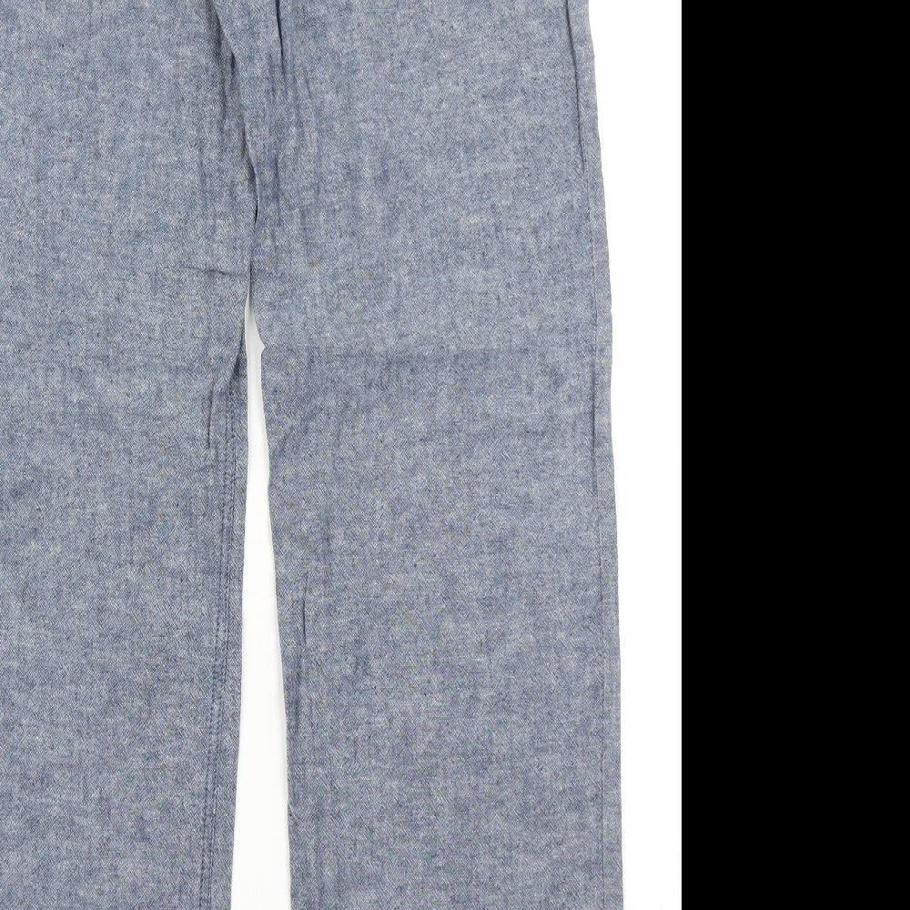 TU Womens Blue   Trousers  Size 12 L30 in