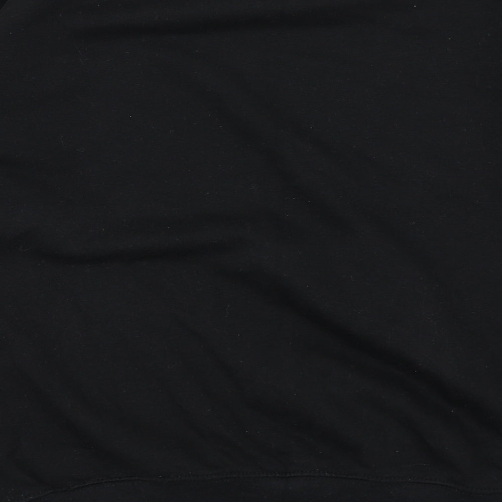 Hutson Harbour Mens Black   Pullover Sweatshirt Size S