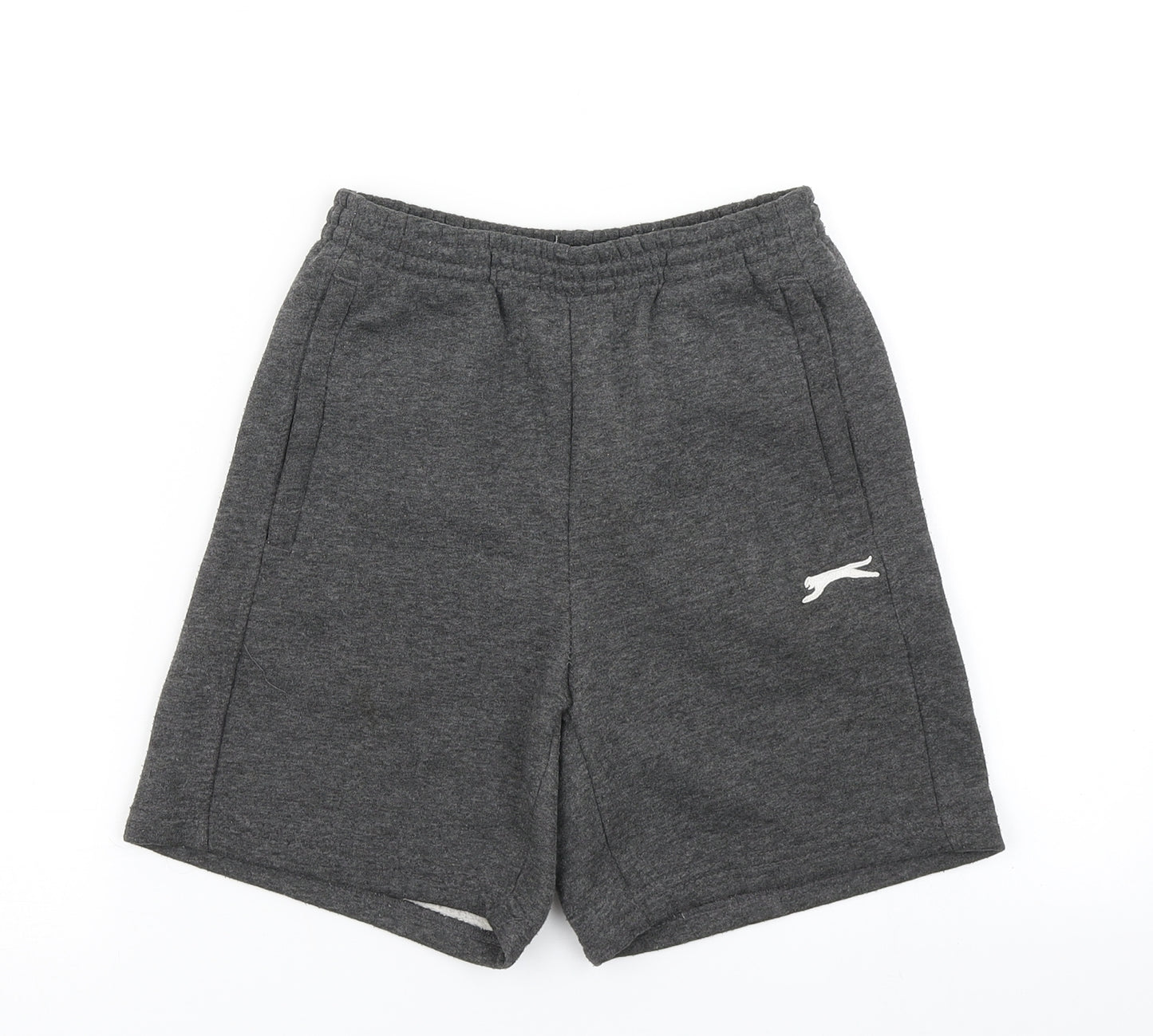 Slazenger Boys Grey   Sweat Shorts Size 7-8 Years