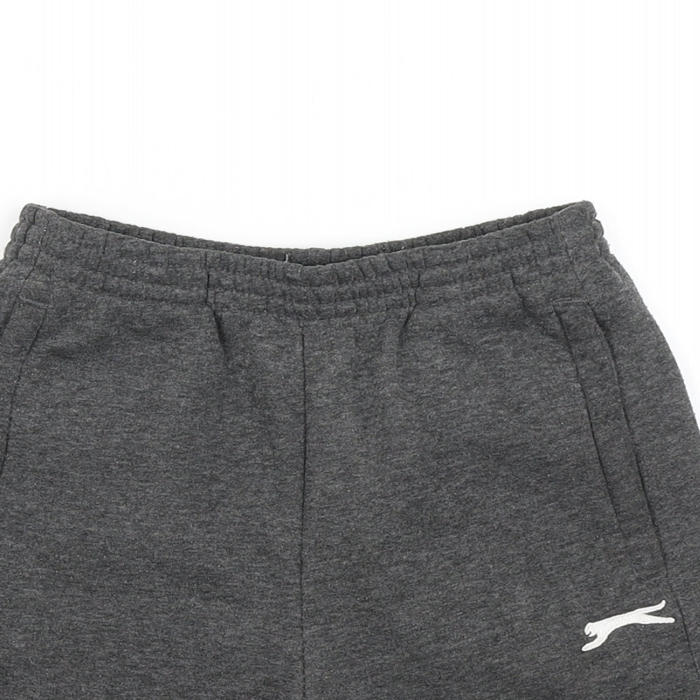 Slazenger Boys Grey   Sweat Shorts Size 7-8 Years