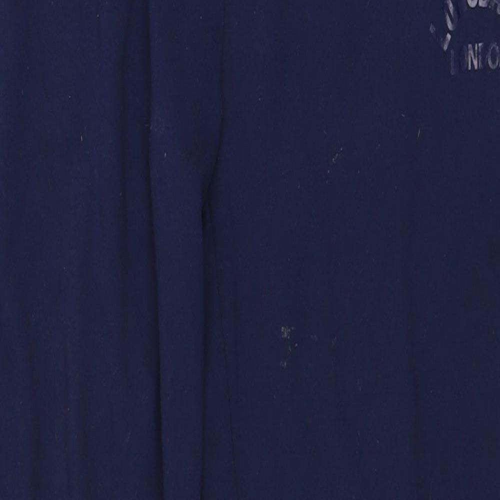Lonsdale Womens Blue  Jersey Jogger Trousers Size 12 L28 in