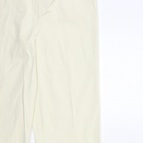 Illusion Womens Beige   Trousers  Size 12 L34 in