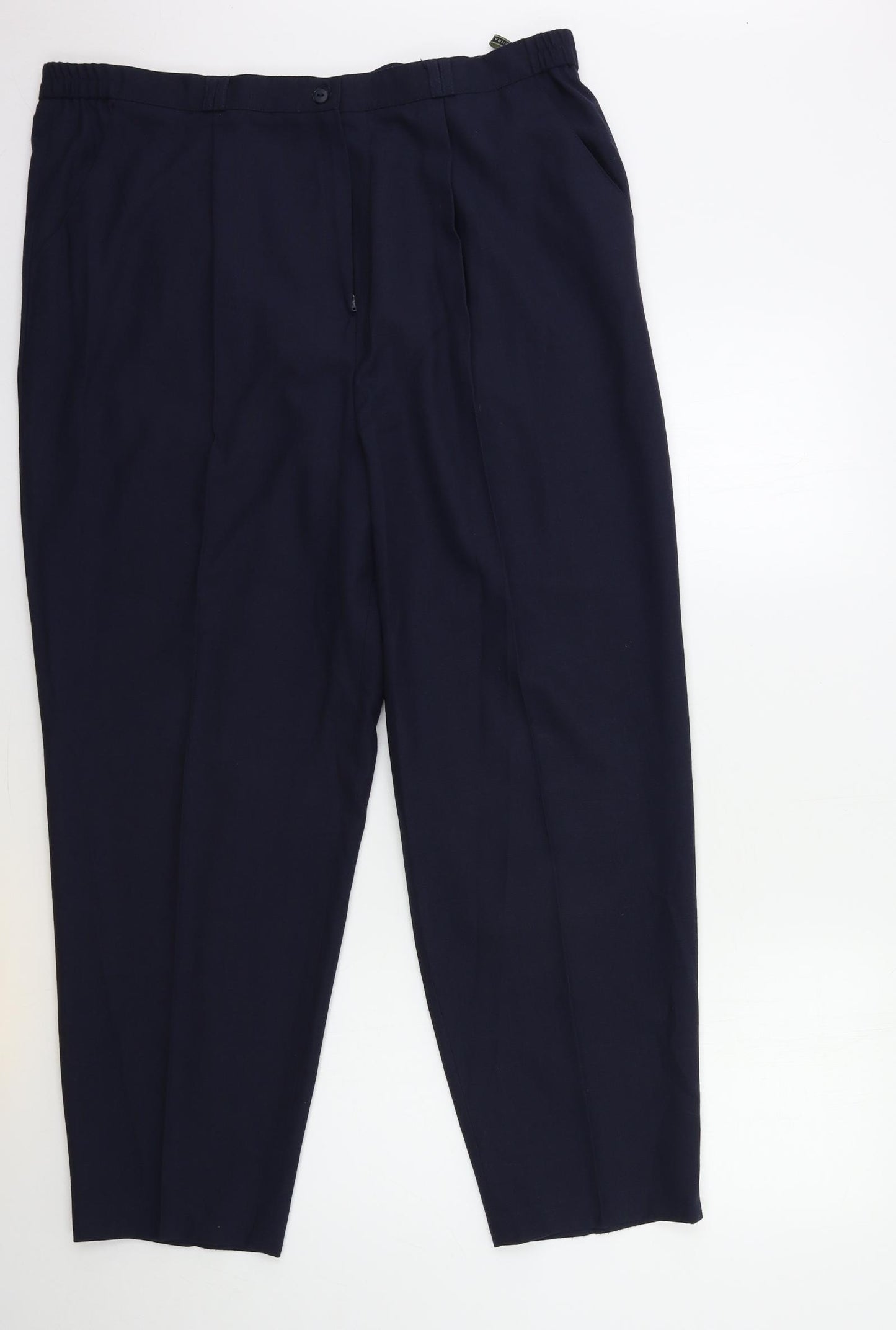 Debenhams Womens Blue   Trousers  Size 20 L30 in