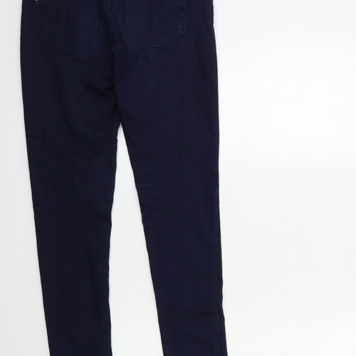 Denim & Co. Womens Blue  Denim Skinny Jeans Size 6 L30 in