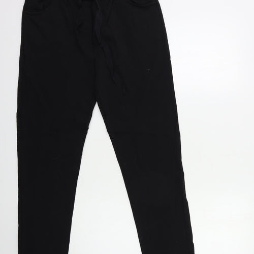 Preworn Womens Black   Trousers  Size 30 in L30 in
