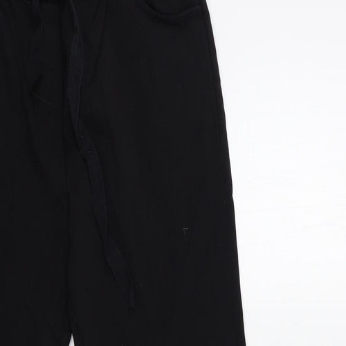 Preworn Womens Black   Trousers  Size 30 in L30 in