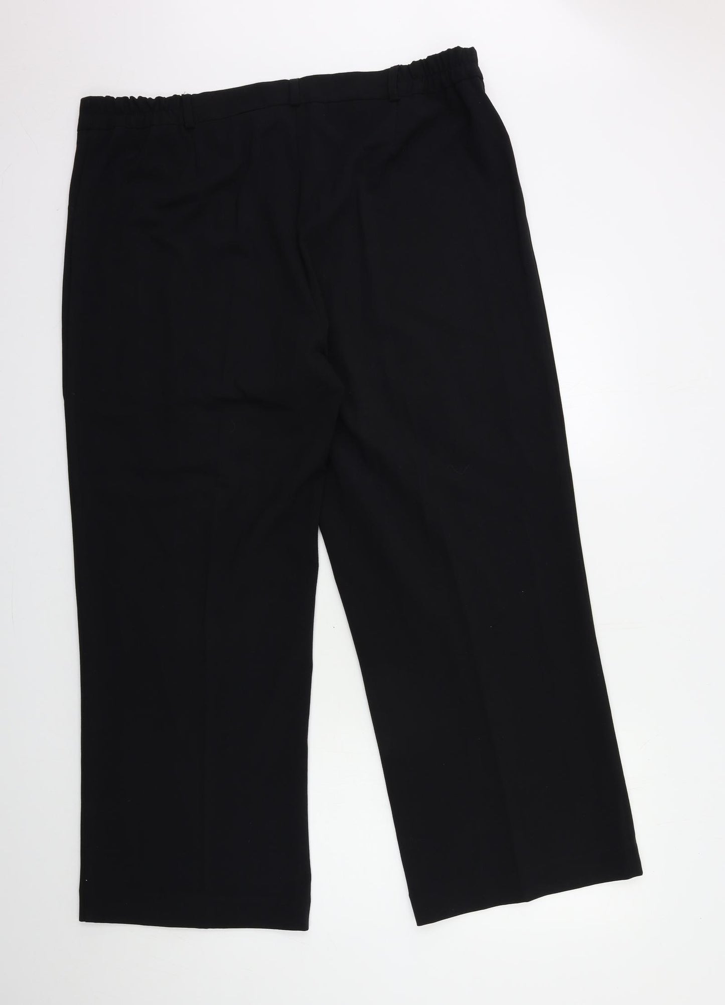 Glamorosa Womens Black   Trousers  Size 22 L30 in