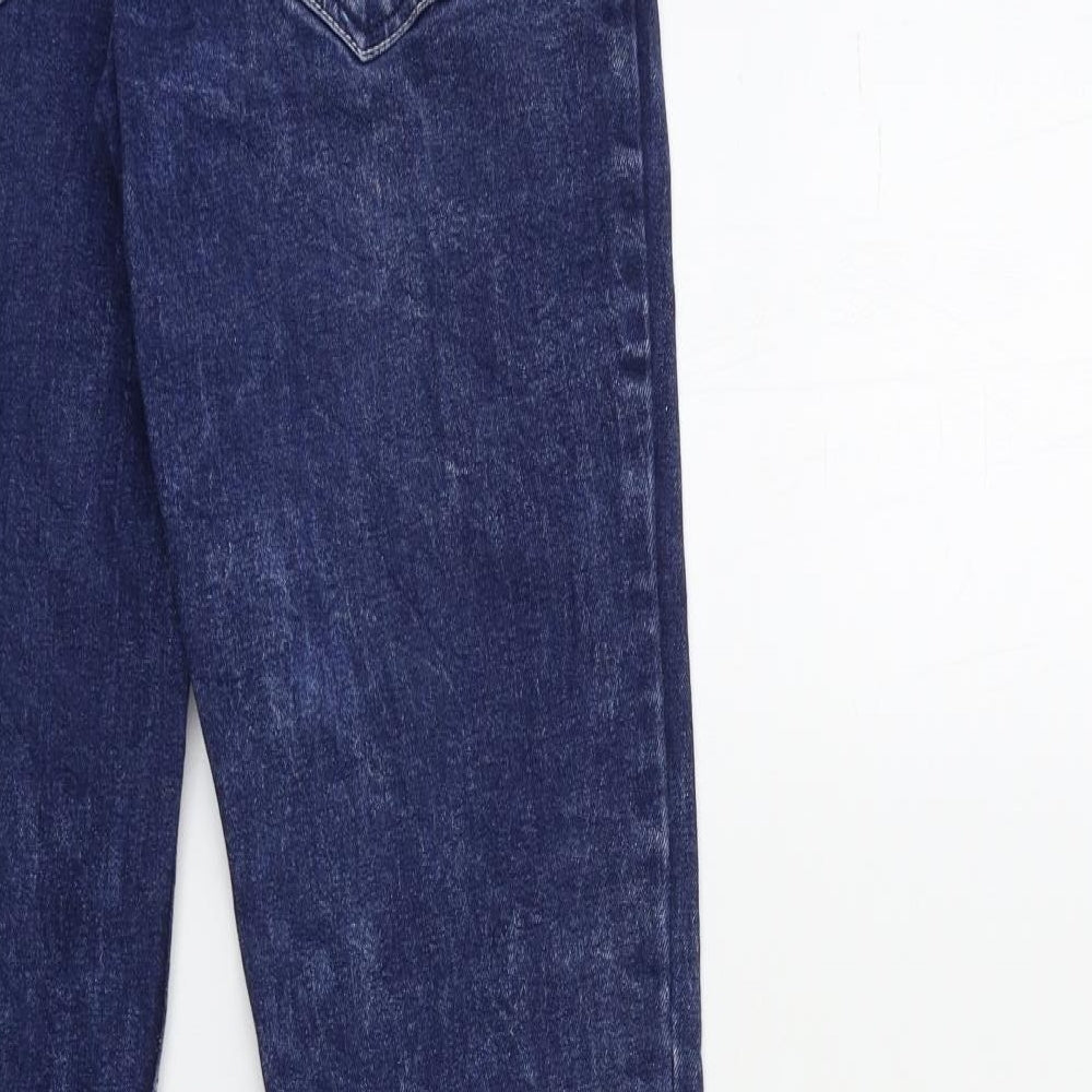 Up Fashion Womens Blue  Denim Skinny Jeans Size 8 L31 in