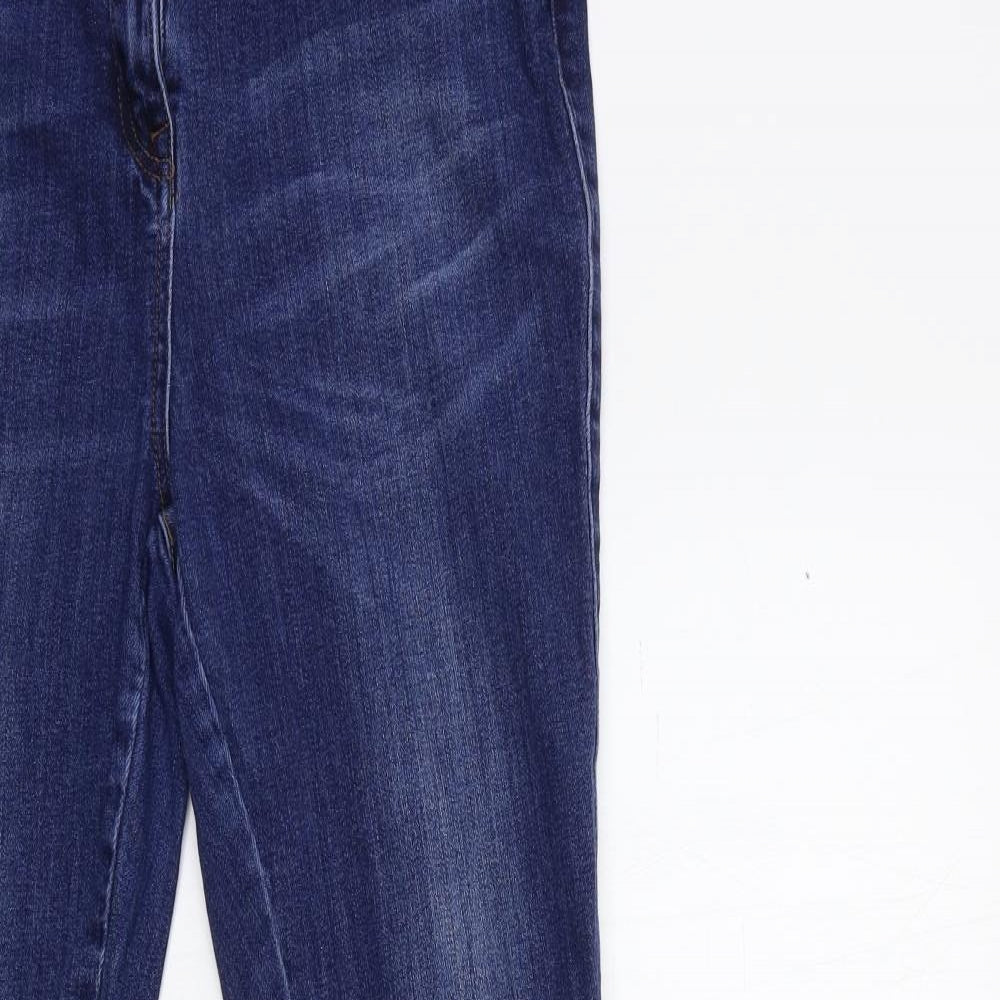 NEXT Womens Blue  Denim Skinny Jeans Size 16 L30 in