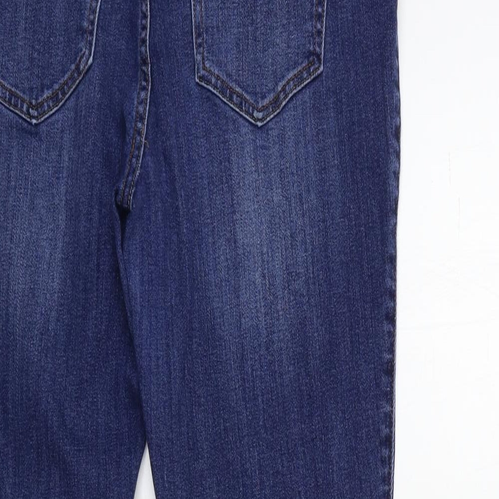 NEXT Womens Blue  Denim Skinny Jeans Size 16 L30 in