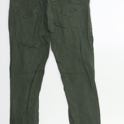 First Choice Womens Green  Denim Skinny Jeans Size 10 L28 in