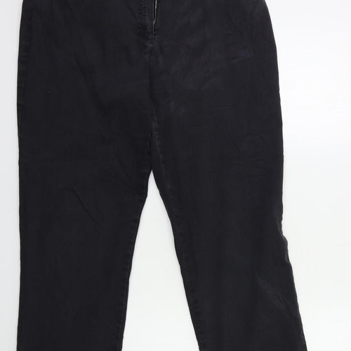 Raphaël Womens Black  Denim Straight Jeans Size 38 in L31 in