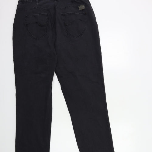 Raphaël Womens Black  Denim Straight Jeans Size 38 in L31 in