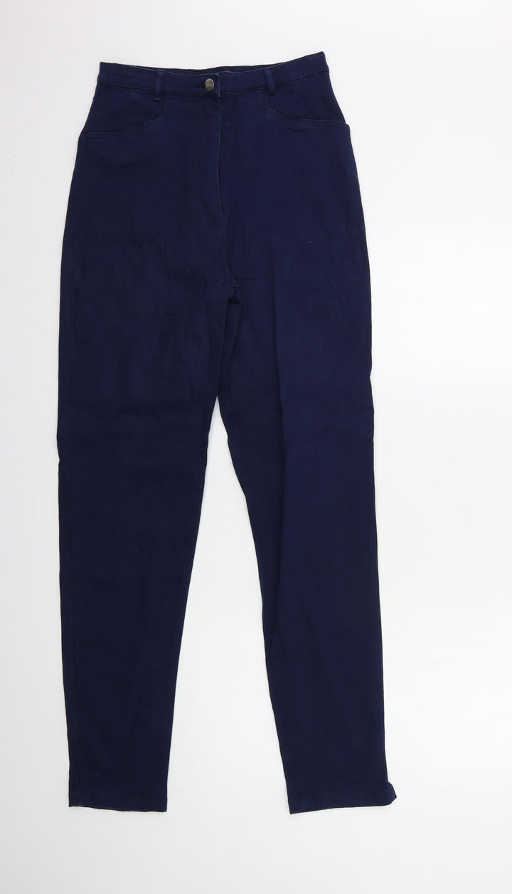 GIACOSA Womens Blue  Denim Skinny Jeans Size 10 L31 in