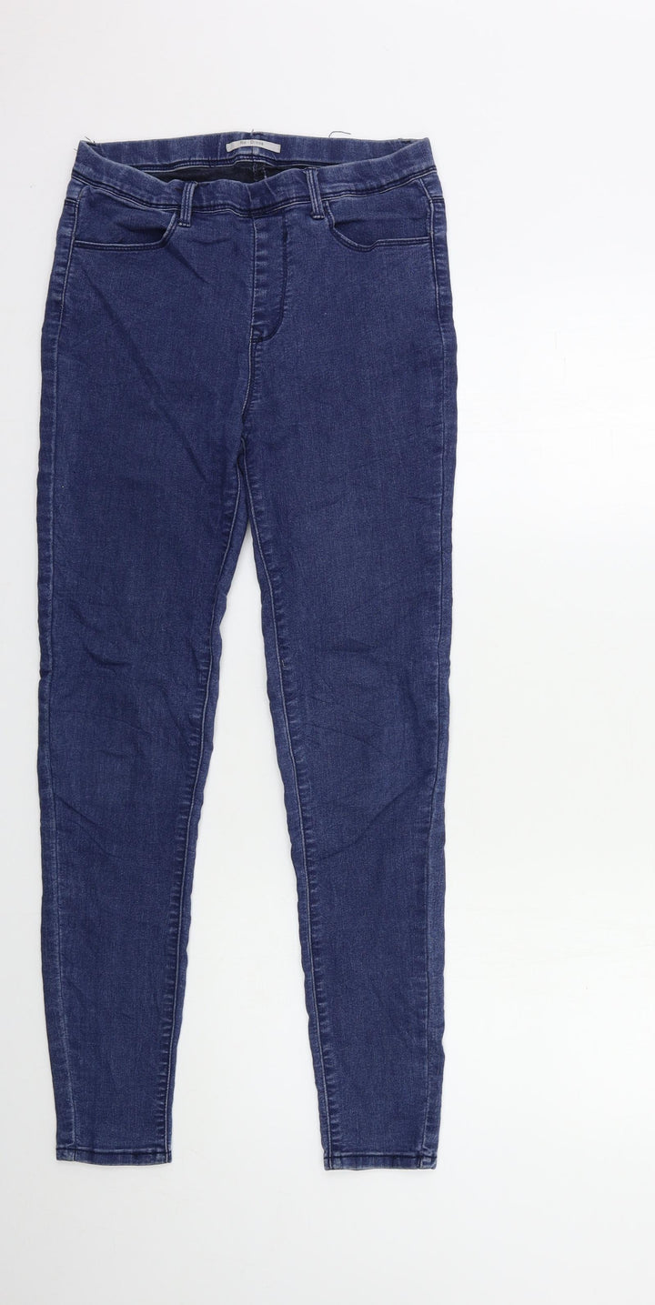 Preworn Womens Blue  Denim Jegging Jeans Size 26 in L29 in