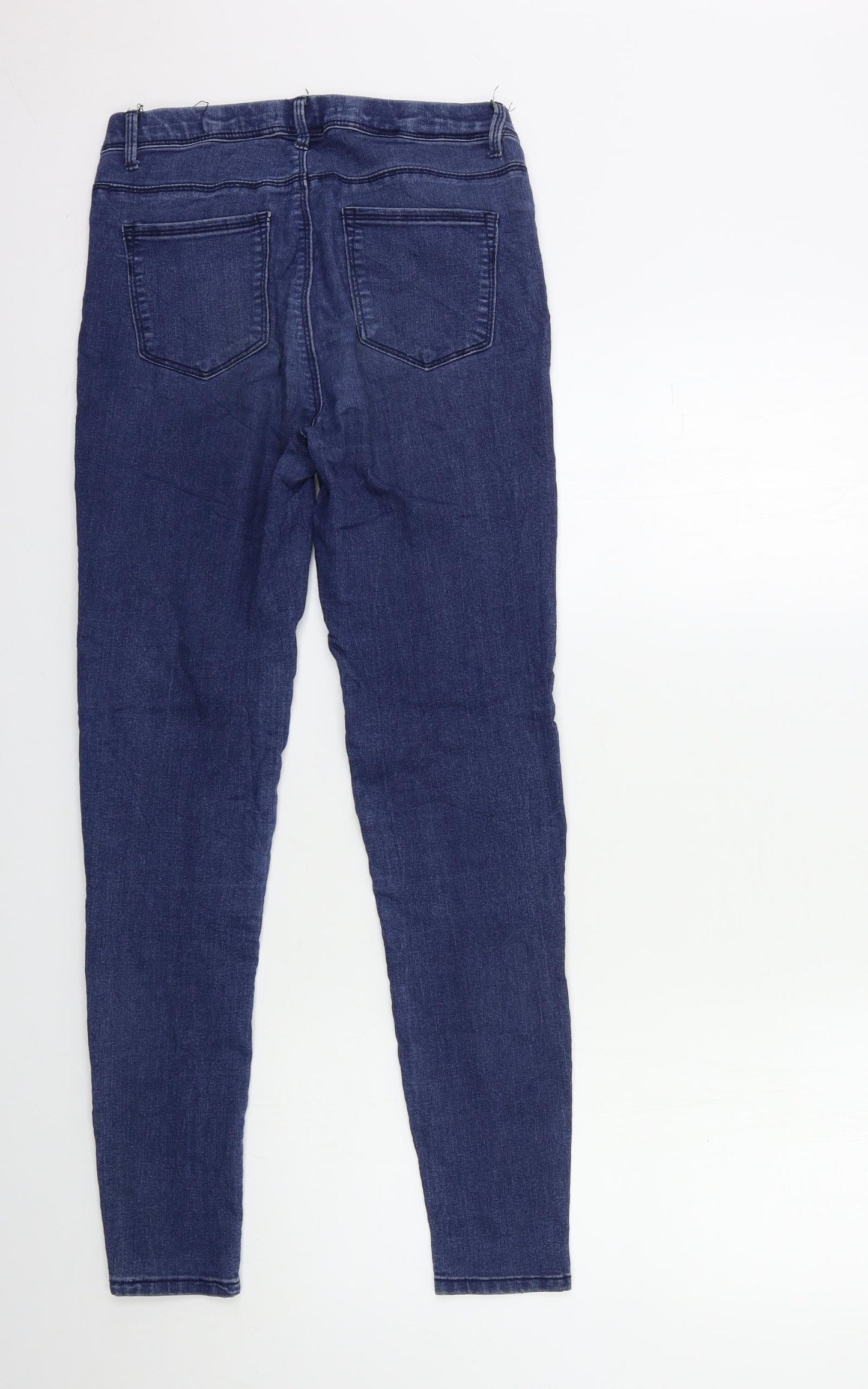 Preworn Womens Blue  Denim Jegging Jeans Size 26 in L29 in
