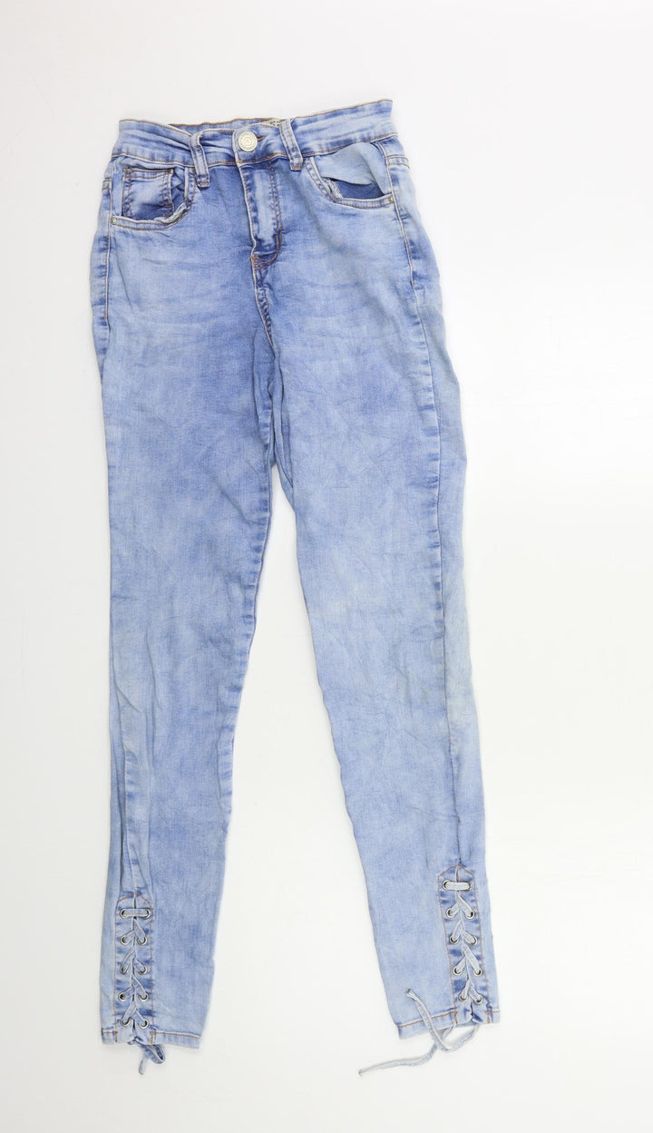 Miss Rj Womens Blue  Denim Skinny Jeans Size 10 L29 in