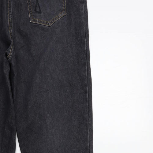 Cecil Womens Black  Denim Bootcut Jeans Size 33 in L29 in