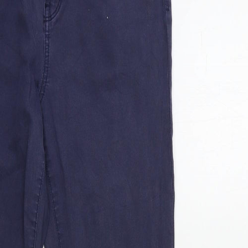 Preworn Womens Blue  Denim Skinny Jeans Size 12 L27 in
