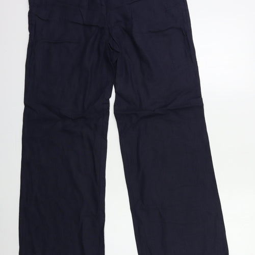 Per Una Womens Blue   Trousers  Size 14 L32 in