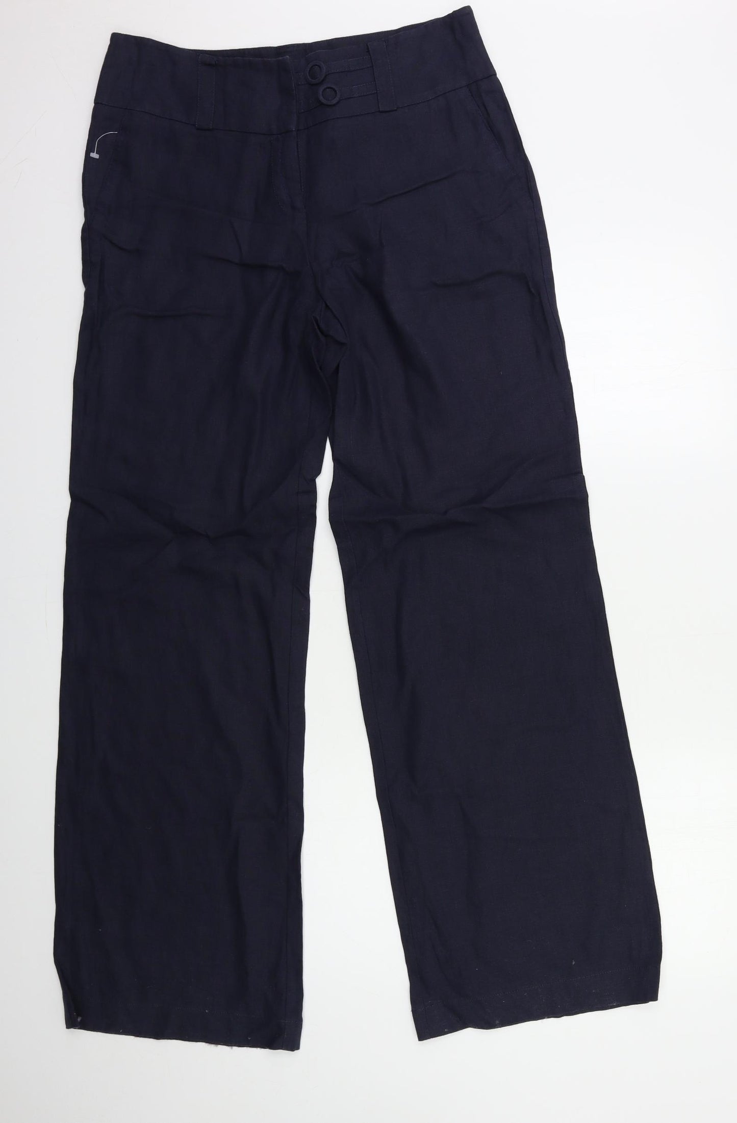 Per Una Womens Blue   Trousers  Size 14 L32 in