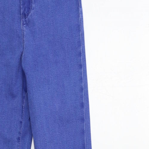 Denim & Co. Womens Blue  Denim Skinny Jeans Size 6 L28 in