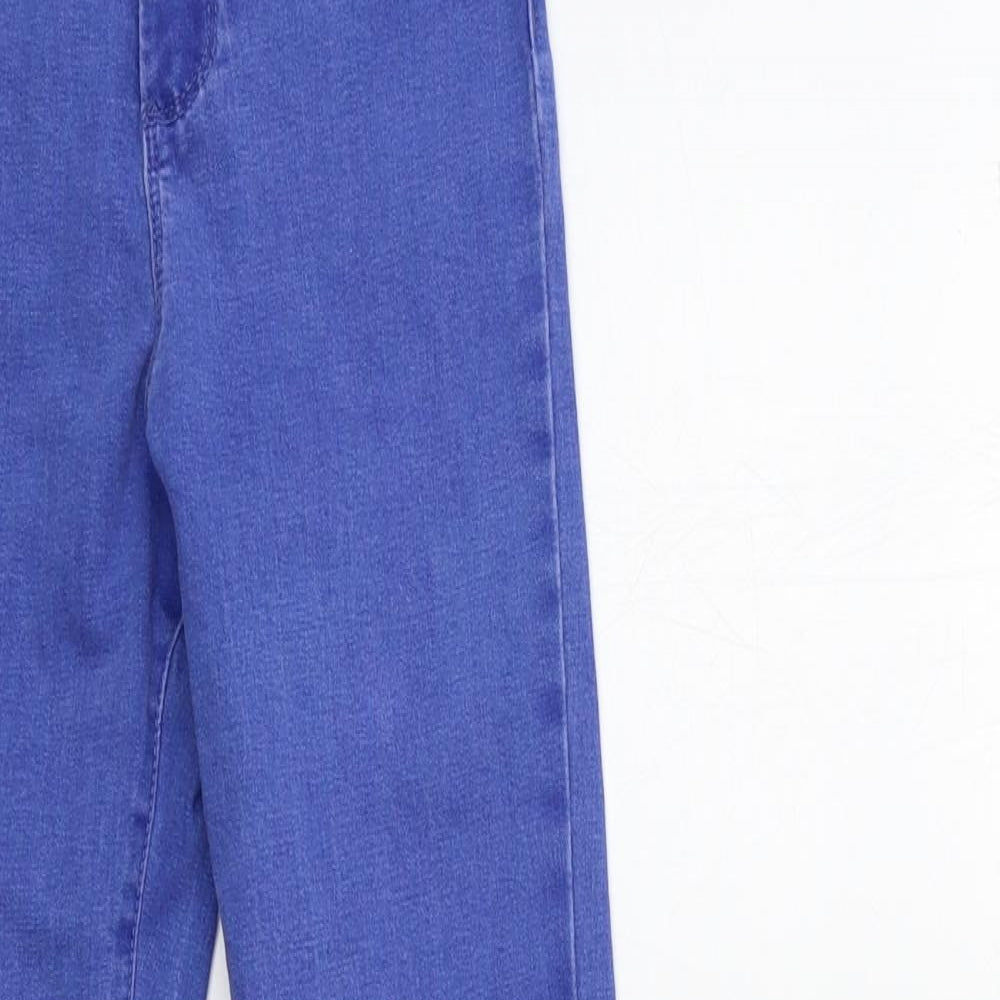 Denim & Co. Womens Blue  Denim Skinny Jeans Size 6 L28 in