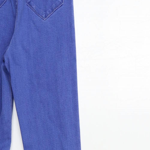 Denim & Co. Womens Blue  Denim Skinny Jeans Size 6 L28 in
