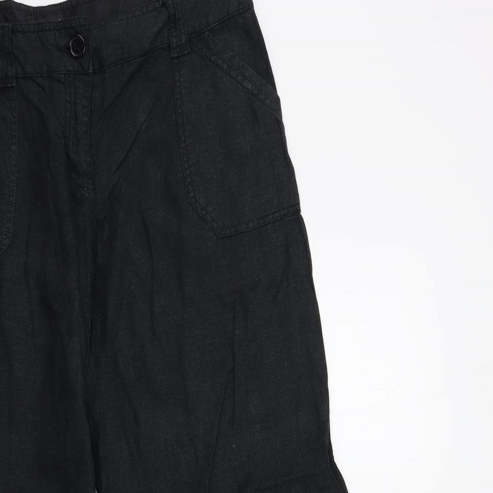 NEXT Womens Black   Trousers  Size 14 L28 in