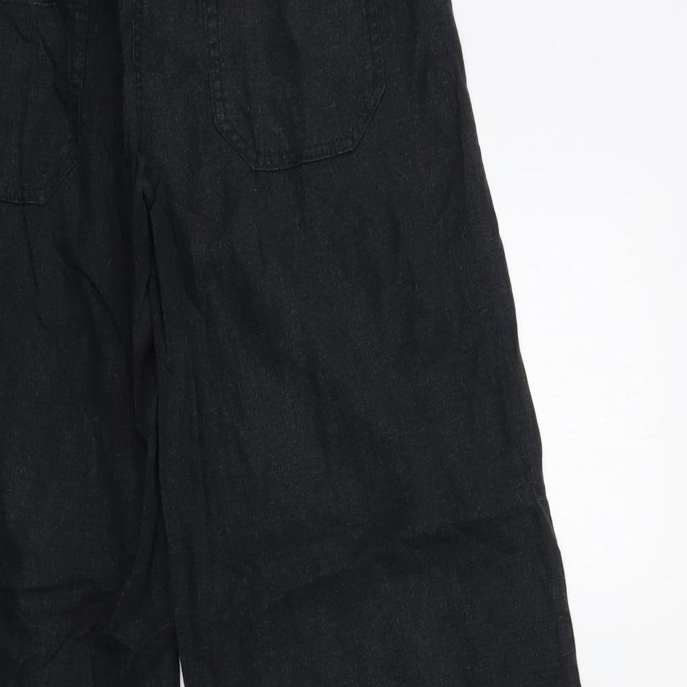 NEXT Womens Black   Trousers  Size 14 L28 in