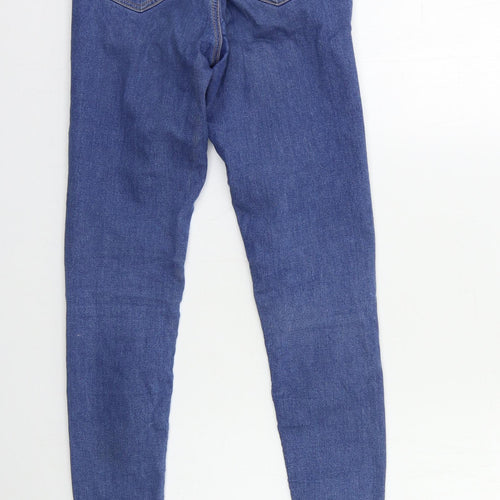 Topshop Womens Blue  Denim Skinny Jeans Size 26 in L30 in