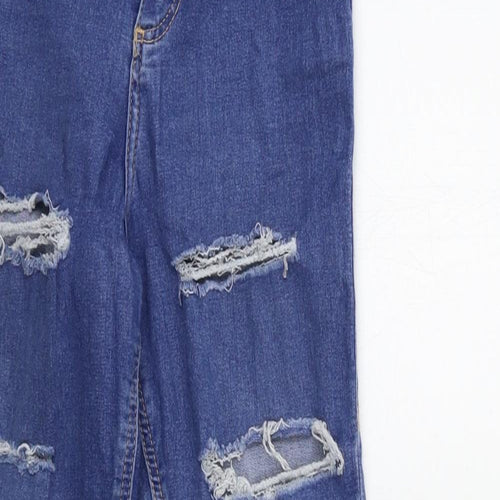 Topshop Womens Blue  Denim Skinny Jeans Size 26 in L30 in