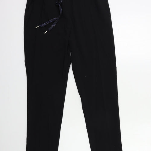 blue vanilla Womens Black   Trousers  Size 30 in L28 in