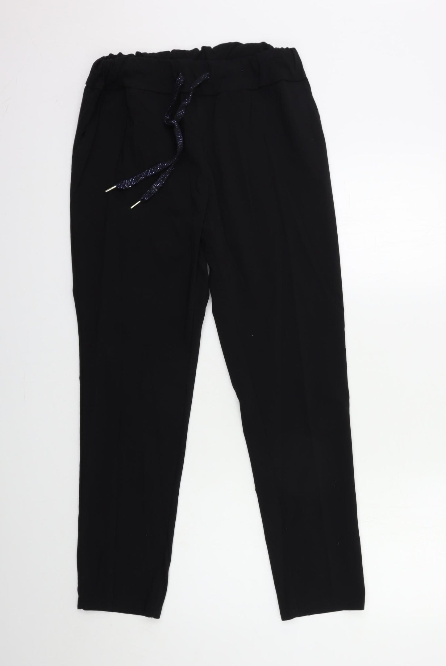 blue vanilla Womens Black   Trousers  Size 30 in L28 in