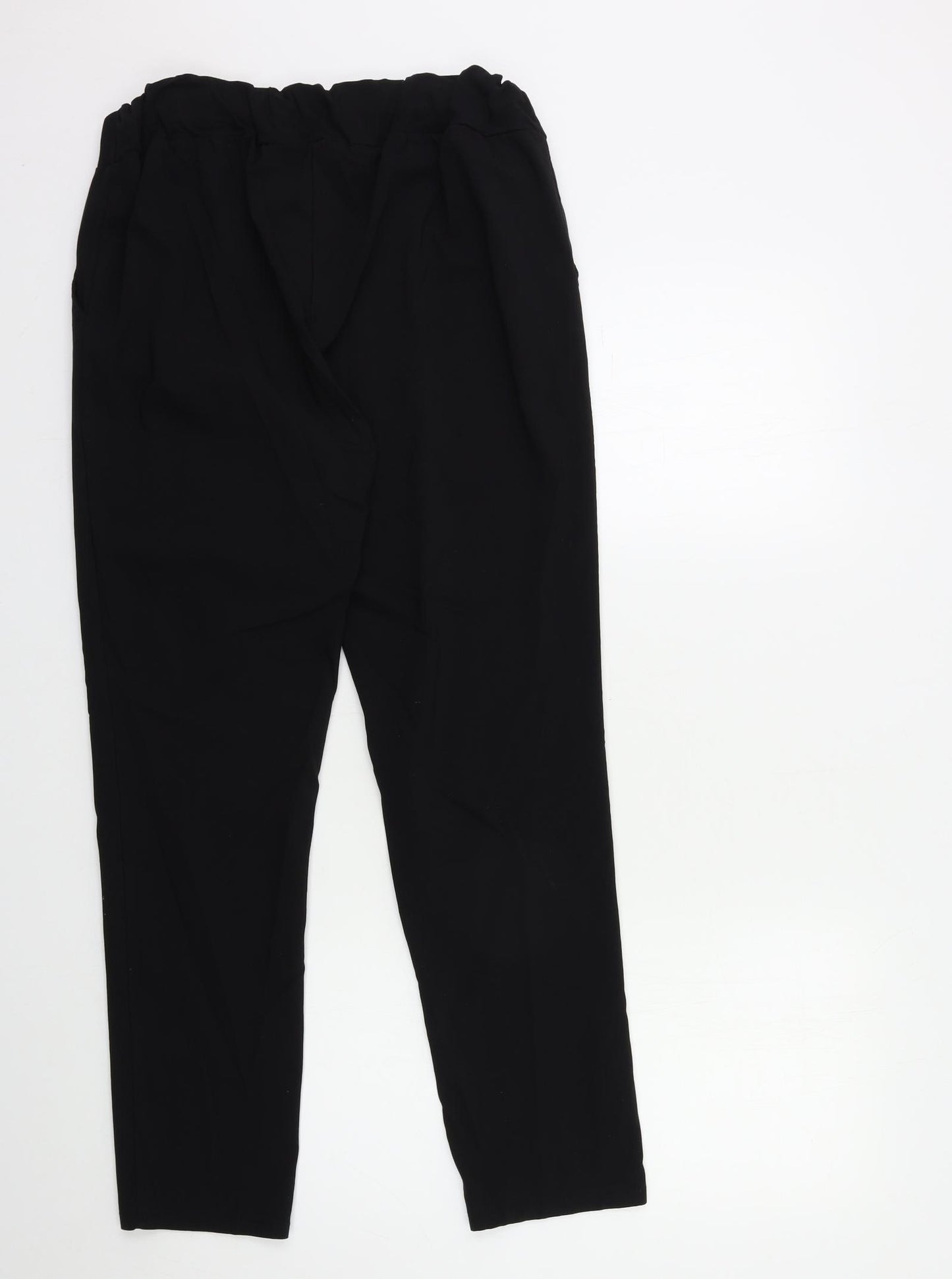 blue vanilla Womens Black   Trousers  Size 30 in L28 in