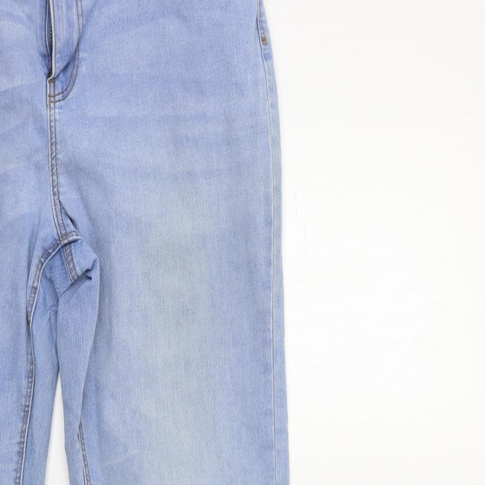George Womens Blue  Denim Flared Jeans Size 14 L30 in